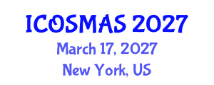 International Conference on Orthopedics, Sports Medicine and Arthroscopic Surgery (ICOSMAS) March 17, 2027 - New York, United States