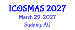 International Conference on Orthopedics, Sports Medicine and Arthroscopic Surgery (ICOSMAS) March 29, 2027 - Sydney, Australia International Conference on Orthopedics, Sports Medicine and Arthroscopic Surgery (ICOSMAS) March 29, 2027 - Sydney, Australia