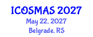 International Conference on Orthopedics, Sports Medicine and Arthroscopic Surgery (ICOSMAS) May 22, 2027 - Belgrade, Serbia International Conference on Orthopedics, Sports Medicine and Arthroscopic Surgery (ICOSMAS) May 22, 2027 - Belgrade, Serbia