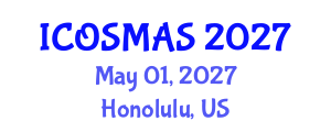 International Conference on Orthopedics, Sports Medicine and Arthroscopic Surgery (ICOSMAS) May 01, 2027 - Honolulu, United States International Conference on Orthopedics, Sports Medicine and Arthroscopic Surgery (ICOSMAS) May 01, 2027 - Honolulu, United States