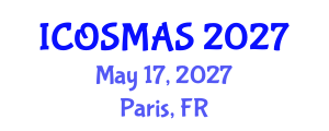 International Conference on Orthopedics, Sports Medicine and Arthroscopic Surgery (ICOSMAS) May 17, 2027 - Paris, France International Conference on Orthopedics, Sports Medicine and Arthroscopic Surgery (ICOSMAS) May 17, 2027 - Paris, France
