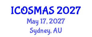 International Conference on Orthopedics, Sports Medicine and Arthroscopic Surgery (ICOSMAS) May 17, 2027 - Sydney, Australia