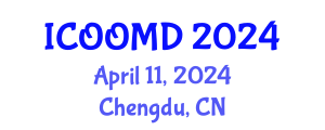 International Conference on Osteoporosis, Osteoarthritis and Musculoskeletal Diseases (ICOOMD) April 11, 2024 - Chengdu, China
