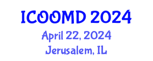 International Conference on Osteoporosis, Osteoarthritis and Musculoskeletal Diseases (ICOOMD) April 22, 2024 - Jerusalem, Israel