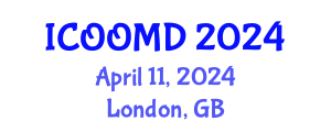 International Conference on Osteoporosis, Osteoarthritis and Musculoskeletal Diseases (ICOOMD) April 11, 2024 - London, United Kingdom