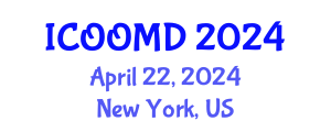 International Conference on Osteoporosis, Osteoarthritis and Musculoskeletal Diseases (ICOOMD) April 22, 2024 - New York, United States