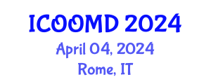 International Conference on Osteoporosis, Osteoarthritis and Musculoskeletal Diseases (ICOOMD) April 04, 2024 - Rome, Italy