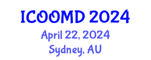 International Conference on Osteoporosis, Osteoarthritis and Musculoskeletal Diseases (ICOOMD) April 22, 2024 - Sydney, Australia