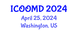 International Conference on Osteoporosis, Osteoarthritis and Musculoskeletal Diseases (ICOOMD) April 25, 2024 - Washington, United States