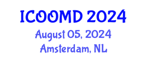 International Conference on Osteoporosis, Osteoarthritis and Musculoskeletal Diseases (ICOOMD) August 05, 2024 - Amsterdam, Netherlands
