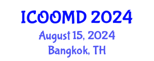International Conference on Osteoporosis, Osteoarthritis and Musculoskeletal Diseases (ICOOMD) August 15, 2024 - Bangkok, Thailand