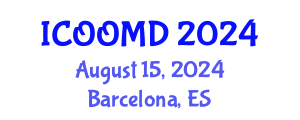 International Conference on Osteoporosis, Osteoarthritis and Musculoskeletal Diseases (ICOOMD) August 15, 2024 - Barcelona, Spain