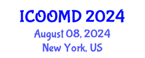 International Conference on Osteoporosis, Osteoarthritis and Musculoskeletal Diseases (ICOOMD) August 08, 2024 - New York, United States