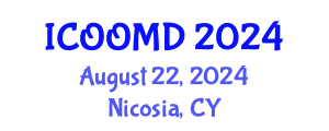 International Conference on Osteoporosis, Osteoarthritis and Musculoskeletal Diseases (ICOOMD) August 22, 2024 - Nicosia, Cyprus