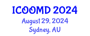 International Conference on Osteoporosis, Osteoarthritis and Musculoskeletal Diseases (ICOOMD) August 29, 2024 - Sydney, Australia