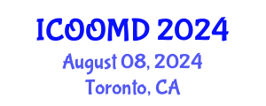 International Conference on Osteoporosis, Osteoarthritis and Musculoskeletal Diseases (ICOOMD) August 08, 2024 - Toronto, Canada