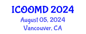 International Conference on Osteoporosis, Osteoarthritis and Musculoskeletal Diseases (ICOOMD) August 05, 2024 - Vancouver, Canada