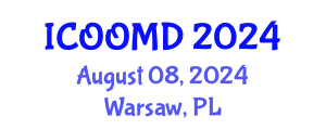 International Conference on Osteoporosis, Osteoarthritis and Musculoskeletal Diseases (ICOOMD) August 08, 2024 - Warsaw, Poland
