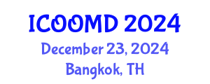 International Conference on Osteoporosis, Osteoarthritis and Musculoskeletal Diseases (ICOOMD) December 23, 2024 - Bangkok, Thailand