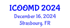 International Conference on Osteoporosis, Osteoarthritis and Musculoskeletal Diseases (ICOOMD) December 16, 2024 - Strasbourg, France