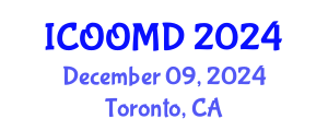 International Conference on Osteoporosis, Osteoarthritis and Musculoskeletal Diseases (ICOOMD) December 09, 2024 - Toronto, Canada