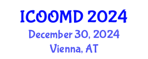 International Conference on Osteoporosis, Osteoarthritis and Musculoskeletal Diseases (ICOOMD) December 30, 2024 - Vienna, Austria