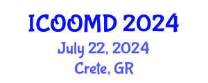 International Conference on Osteoporosis, Osteoarthritis and Musculoskeletal Diseases (ICOOMD) July 22, 2024 - Crete, Greece
