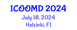 International Conference on Osteoporosis, Osteoarthritis and Musculoskeletal Diseases (ICOOMD) July 18, 2024 - Helsinki, Finland