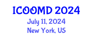 International Conference on Osteoporosis, Osteoarthritis and Musculoskeletal Diseases (ICOOMD) July 11, 2024 - New York, United States