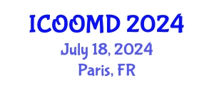 International Conference on Osteoporosis, Osteoarthritis and Musculoskeletal Diseases (ICOOMD) July 18, 2024 - Paris, France