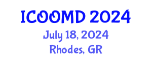 International Conference on Osteoporosis, Osteoarthritis and Musculoskeletal Diseases (ICOOMD) July 18, 2024 - Rhodes, Greece