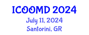 International Conference on Osteoporosis, Osteoarthritis and Musculoskeletal Diseases (ICOOMD) July 11, 2024 - Santorini, Greece