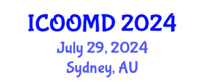 International Conference on Osteoporosis, Osteoarthritis and Musculoskeletal Diseases (ICOOMD) July 29, 2024 - Sydney, Australia