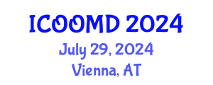 International Conference on Osteoporosis, Osteoarthritis and Musculoskeletal Diseases (ICOOMD) July 29, 2024 - Vienna, Austria