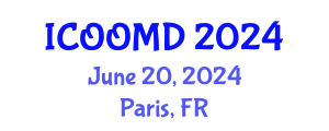 International Conference on Osteoporosis, Osteoarthritis and Musculoskeletal Diseases (ICOOMD) June 20, 2024 - Paris, France