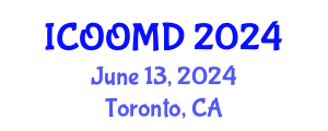 International Conference on Osteoporosis, Osteoarthritis and Musculoskeletal Diseases (ICOOMD) June 13, 2024 - Toronto, Canada