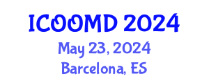 International Conference on Osteoporosis, Osteoarthritis and Musculoskeletal Diseases (ICOOMD) May 23, 2024 - Barcelona, Spain