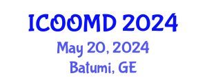 International Conference on Osteoporosis, Osteoarthritis and Musculoskeletal Diseases (ICOOMD) May 20, 2024 - Batumi, Georgia