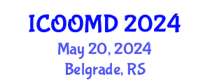 International Conference on Osteoporosis, Osteoarthritis and Musculoskeletal Diseases (ICOOMD) May 20, 2024 - Belgrade, Serbia