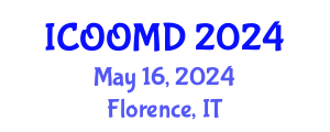 International Conference on Osteoporosis, Osteoarthritis and Musculoskeletal Diseases (ICOOMD) May 16, 2024 - Florence, Italy