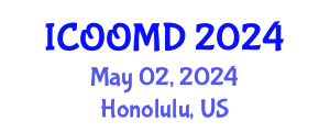 International Conference on Osteoporosis, Osteoarthritis and Musculoskeletal Diseases (ICOOMD) May 02, 2024 - Honolulu, United States