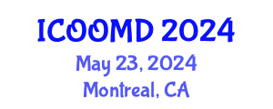 International Conference on Osteoporosis, Osteoarthritis and Musculoskeletal Diseases (ICOOMD) May 23, 2024 - Montreal, Canada