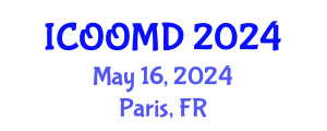 International Conference on Osteoporosis, Osteoarthritis and Musculoskeletal Diseases (ICOOMD) May 16, 2024 - Paris, France
