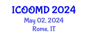 International Conference on Osteoporosis, Osteoarthritis and Musculoskeletal Diseases (ICOOMD) May 02, 2024 - Rome, Italy