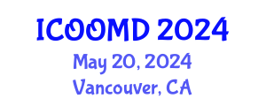 International Conference on Osteoporosis, Osteoarthritis and Musculoskeletal Diseases (ICOOMD) May 20, 2024 - Vancouver, Canada