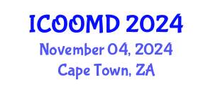 International Conference on Osteoporosis, Osteoarthritis and Musculoskeletal Diseases (ICOOMD) November 04, 2024 - Cape Town, South Africa