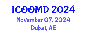International Conference on Osteoporosis, Osteoarthritis and Musculoskeletal Diseases (ICOOMD) November 07, 2024 - Dubai, United Arab Emirates