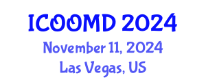 International Conference on Osteoporosis, Osteoarthritis and Musculoskeletal Diseases (ICOOMD) November 11, 2024 - Las Vegas, United States
