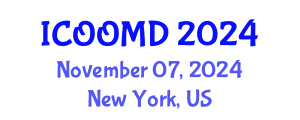 International Conference on Osteoporosis, Osteoarthritis and Musculoskeletal Diseases (ICOOMD) November 07, 2024 - New York, United States