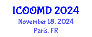 International Conference on Osteoporosis, Osteoarthritis and Musculoskeletal Diseases (ICOOMD) November 18, 2024 - Paris, France